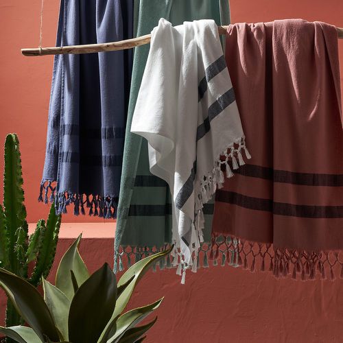 Antalya 100% Organic Cotton XL Fouta Towel - LA REDOUTE INTERIEURS - Modalova