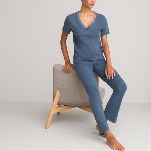 Cotton Jersey Pyjamas with Short Sleeves - LA REDOUTE COLLECTIONS - Modalova