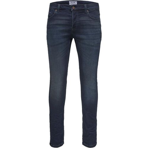 Loom Super Stretch Jeans in Slim Fit and Mid Rise - Only & Sons - Modalova