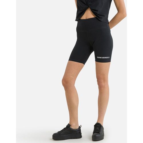 Wordmark Cycling Shorts in Cotton Mix with High Waist - Converse - Modalova
