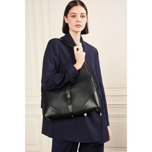 Milano Delta Hobo Bag in Leather, Large - Lancaster - Modalova