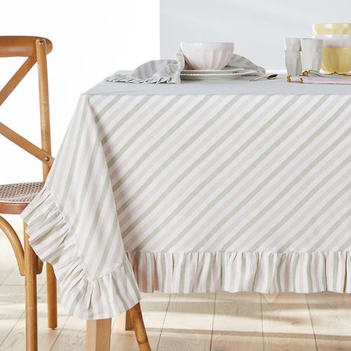 Bridget Striped 100% Woven-Dyed Cotton Striped Tablecloth - LA REDOUTE INTERIEURS - Modalova