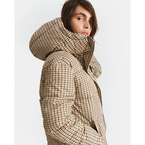Checked Hooded Puffer Jacket - LA REDOUTE COLLECTIONS - Modalova