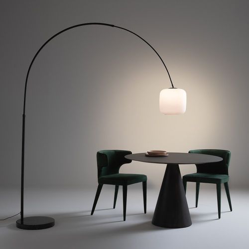 Elita Marble & Opaline Arch Floor Lamp - AM.PM - Modalova