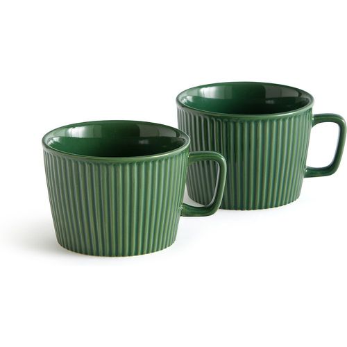 Set of 2 Stamik Textured Ceramic Mugs - LA REDOUTE INTERIEURS - Modalova