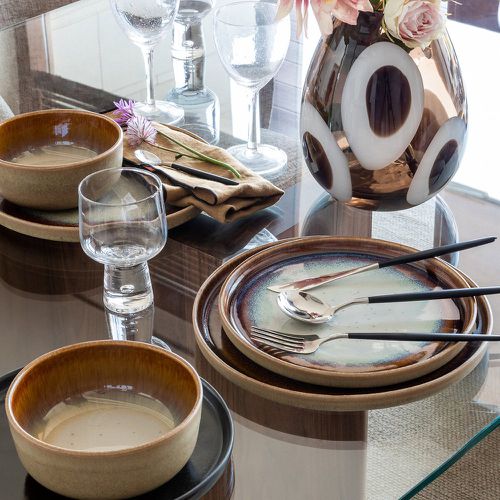 Set of 4 Liega Iridescent Sandstone Bowls - AM.PM - Modalova