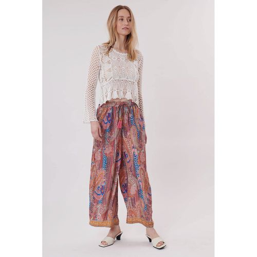 Pacome Printed Trousers with Wide Leg - DERHY - Modalova