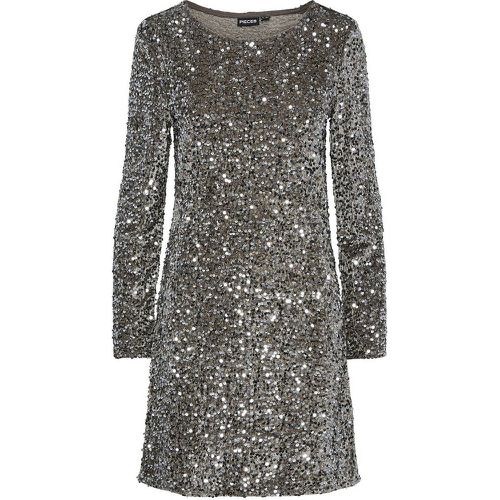 Sequin Mini Dress - Pieces - Modalova