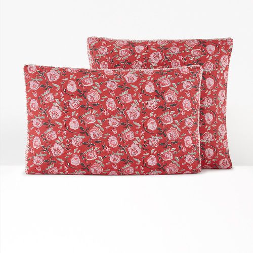 Paolisi Floral Washed Cotton/Linen Pillowcase - LA REDOUTE INTERIEURS - Modalova