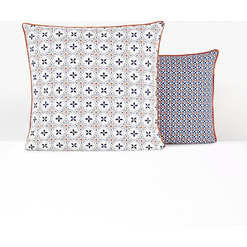 Zehia Tiled 100% Cotton Pillowcase - LA REDOUTE INTERIEURS - Modalova