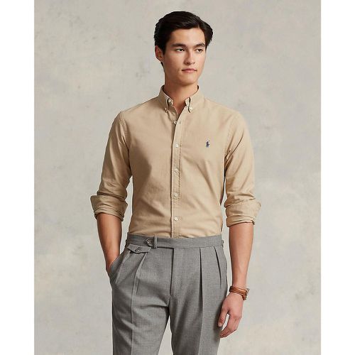 Slim Fit Chino Shirt in Cotton with Logo Embroidery - Polo Ralph Lauren - Modalova