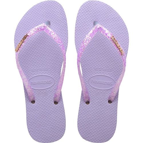 Slim Glitter Flourish Flip Flops - Havaianas - Modalova