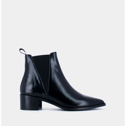 Anoki Leather Pointed Chelsea Ankle Boots - JONAK - Modalova