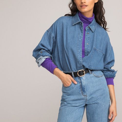 Oversize Denim Shirt with Long Sleeves - LA REDOUTE COLLECTIONS - Modalova