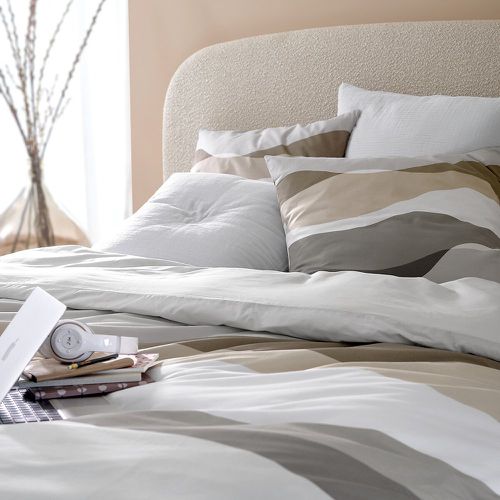 Alma Graphic Wave 100% Cotton Pillowcase - LA REDOUTE INTERIEURS - Modalova