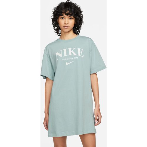 Logo Print T-Shirt Dress in Cotton - Nike - Modalova