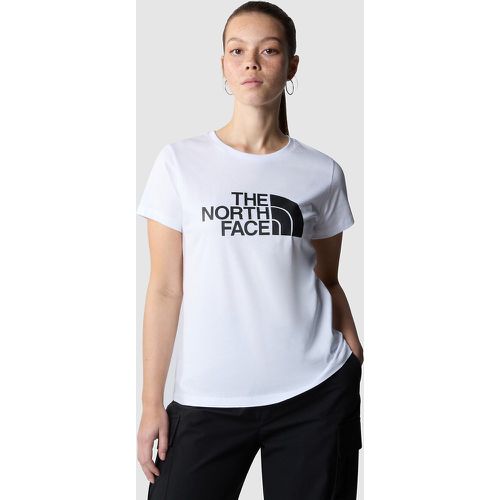 Easy-Tee Cotton T-Shirt with Logo on Front and Shoulder - The North Face - Modalova
