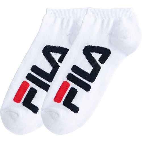 Pack of 2 Pairs of Trainer Socks in Cotton Mix - Fila - Modalova