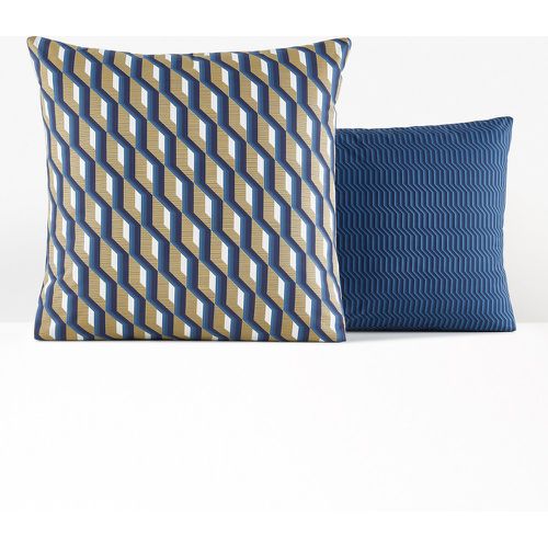 Milano Geometric 100% Cotton Percale 200 Thread Count Pillowcase - LA REDOUTE INTERIEURS - Modalova