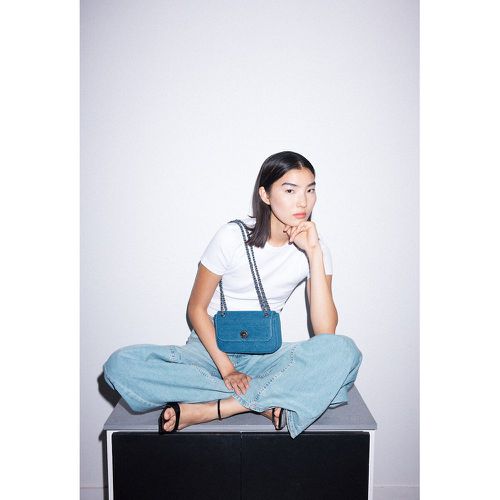 Mini Grace Shoulder Bag in Denim - NAT & NIN - Modalova