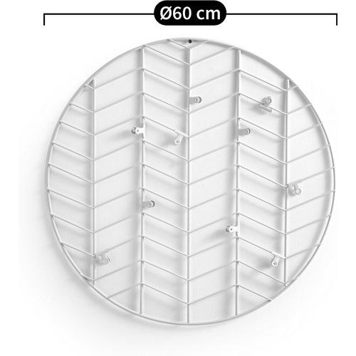 Piloua Diameter 60cm Round Wired Metal Collage Frame - LA REDOUTE INTERIEURS - Modalova