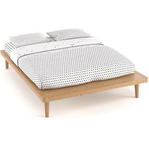 Jimi Solid Pine Platform Bed with Base - LA REDOUTE INTERIEURS - Modalova