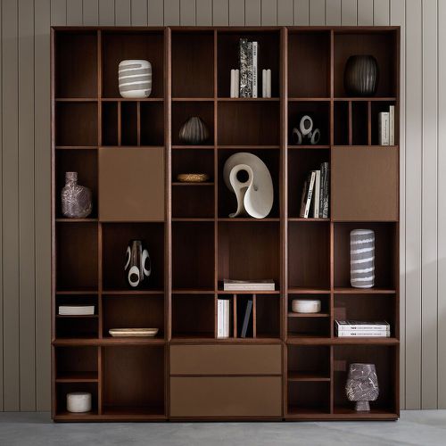 Mikube and Leather 2-Drawer Cabinet - AM.PM - Modalova