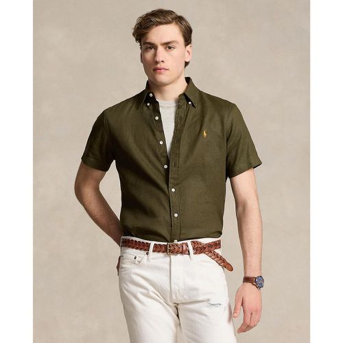 Linen Straight Shirt in Custom Fit - Polo Ralph Lauren - Modalova