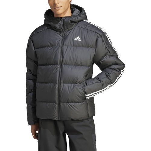 Essentials Mid-Weight Padded Jacket with Logo Print and Hood - adidas performance - Modalova