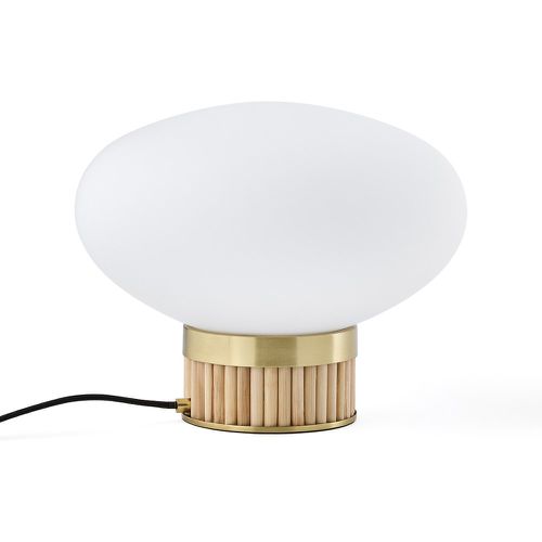Les Signatures - Dolce Brass, Bamboo and Opaline Glass Lamp - LA REDOUTE INTERIEURS - Modalova