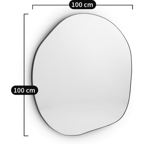 Ornica 100 x 100cm Organic Shaped Mirror - LA REDOUTE INTERIEURS - Modalova