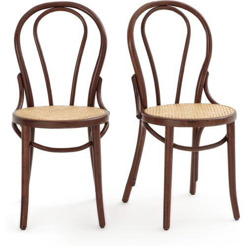 Set of 2 Bistro Cane Seat Chairs - LA REDOUTE INTERIEURS - Modalova