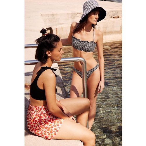 Recycled Asymmetric Bikini Top - LA REDOUTE COLLECTIONS - Modalova