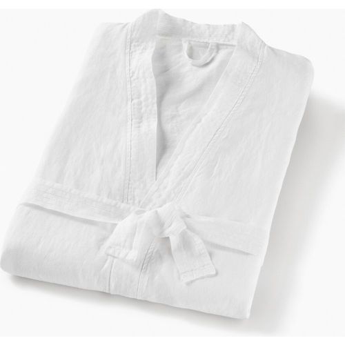 Washed Linen Kimono Robe - LA REDOUTE INTERIEURS - Modalova
