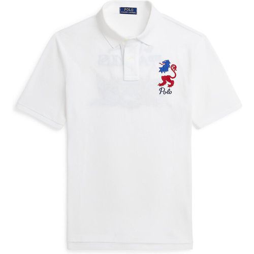 Cotton Pique Polo Shirt in Regular Fit - Polo Ralph Lauren - Modalova