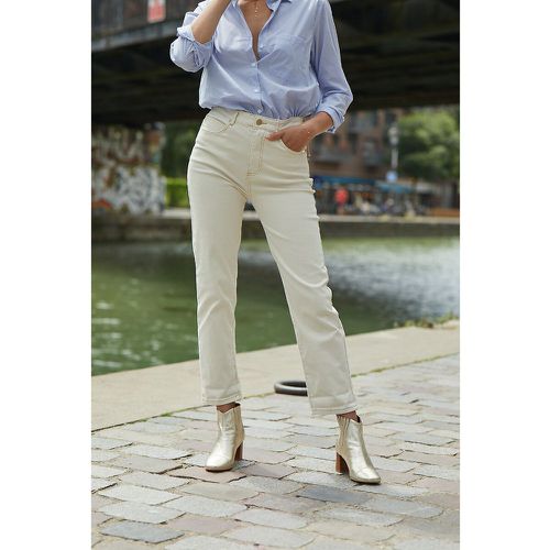 Brieg Regular Straight Jeans with Back Print - LA PETITE ETOILE - Modalova