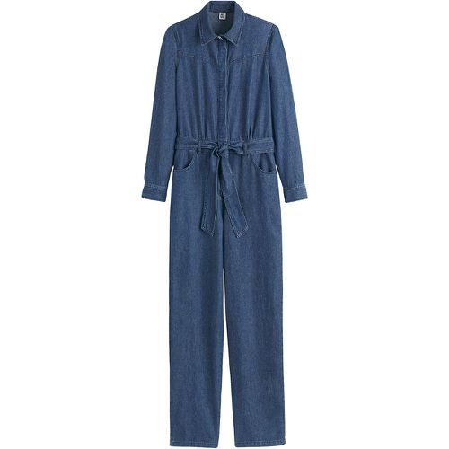 Lightweight Denim Jumpsuit, Length 31.5" - LA REDOUTE COLLECTIONS - Modalova