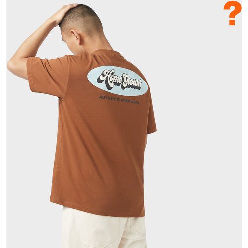 Home Grown camiseta Stitcher, Brown - Home Grown - Modalova