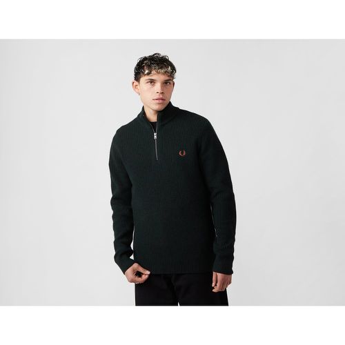 Fred Perry 1/2 Zip Sweater, Green - Fred Perry - Modalova