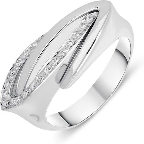 Ct White Gold 0.10ct Diamond Dress Ring - C W Sellors Diamond Jewellery - Modalova