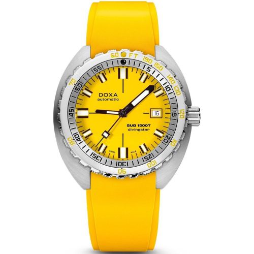 Watch SUB 1500T Divingstar Rubber - Doxa - Modalova