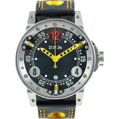 B.R.M. Watch V6-44-SA-AJ Yellow Hands - B.R.M. Watches - Modalova