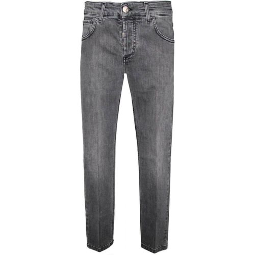 PANTALONE jeans grigio- ENTRE AMIS - ENTRE AMIS - Modalova