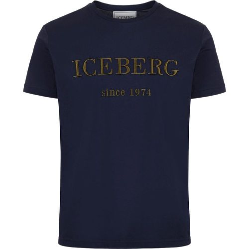 ICEBERG T-shirt girocollo con logo - ICEBERG - Modalova