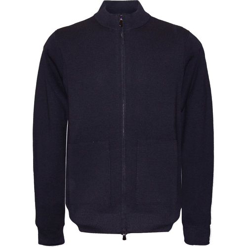 Maglia full zip in lana - FILIPPO DE LAURENTIIS - Modalova