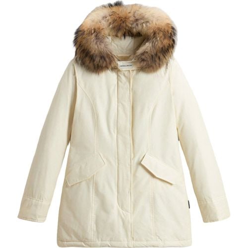 Arctic Parka in Ramar Cloth con pelliccia removibile - WOOLRICH - Modalova