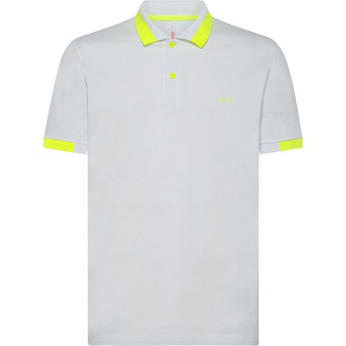 SUN 68 Polo big stripes fluo - SUN 68 - Modalova