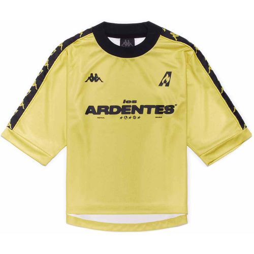 T-Shirt Lexia Les Ardentes x Jaune Femme - Kappa - Modalova