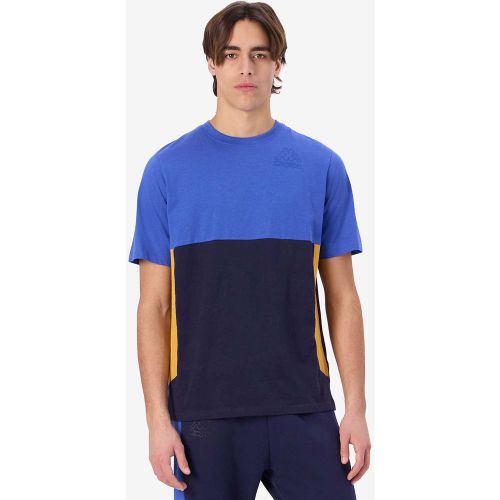 T-Shirt Grimone Bleu Homme - Kappa - Modalova