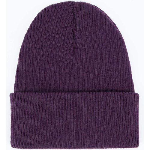 Knitted Beanie Hat - Purple - DeFacto - Modalova